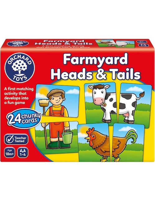 Farmyard Heads & Tails Orchard Toys