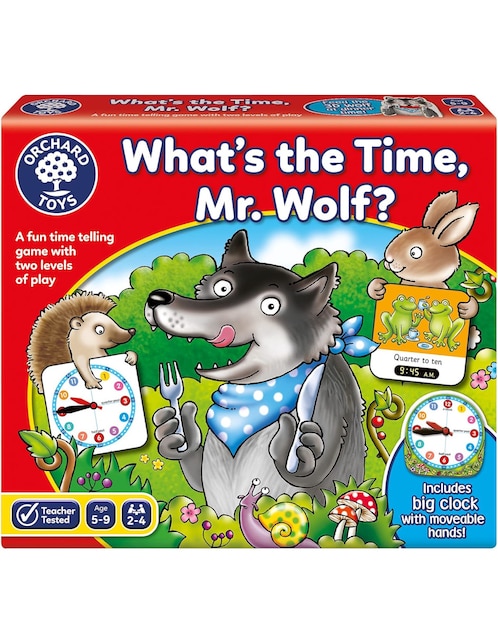 What's The Time, Mr. Wolf? Orchard Toys