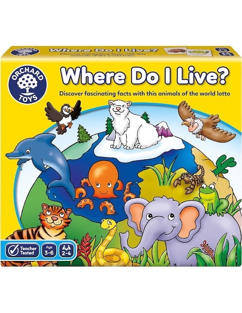 Where do i live? Orchard Toys