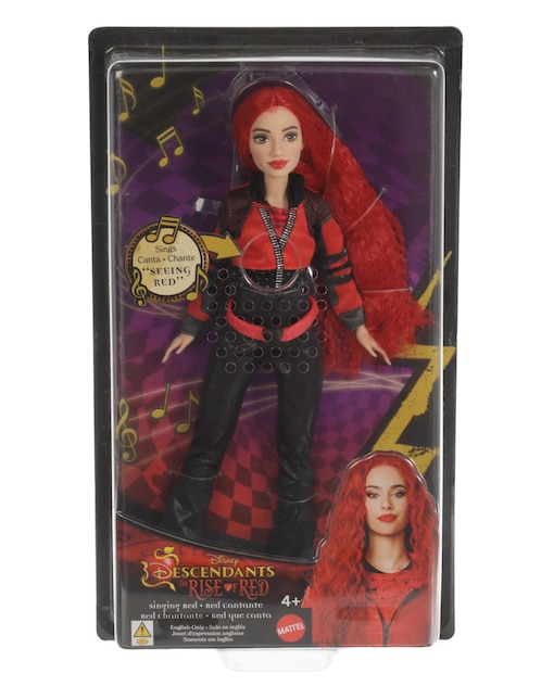 Muñeca Descendants The Rise of Red Mattel