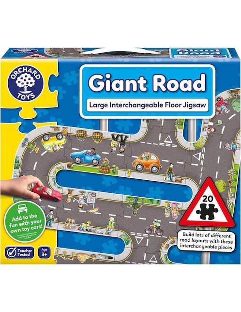 Rompecabezas Giant Road Orchard Toys 20 piezas