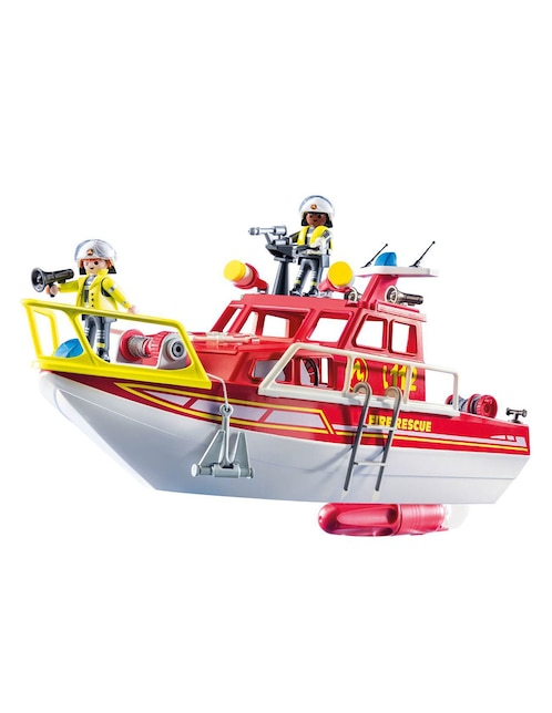 Playmobil Barco de Rescate 71598 Action Héroes 50 Aniversario