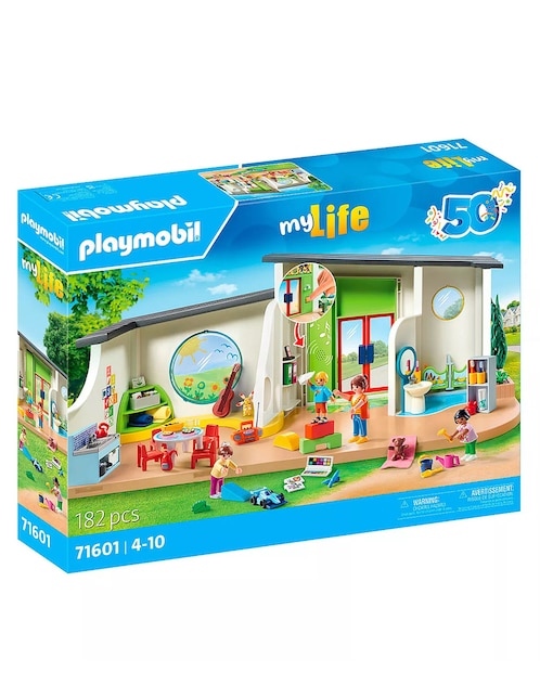 Playmobil My Life Guardería Arcoíris 71601 50 Aniversario