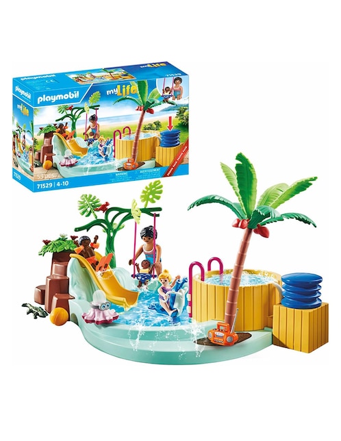 Playmobil My Life Piscina Infantil con Jacuzzi 71529