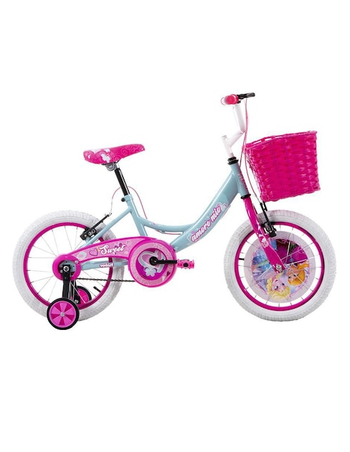 Bicicleta infantil Veloci rodada 16 para niña