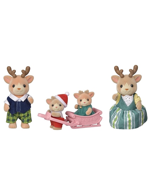 Set muñecas Sylvanian Families Reideer Family
