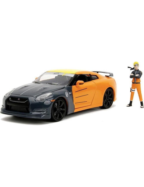 Automóvil deportivo Jada Toys nissan gt-r (r35) Naruto Shippuden