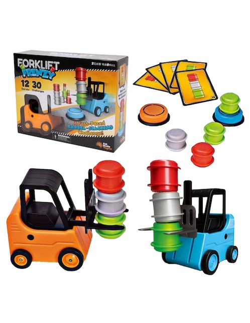 Forklift Frenzy Fat Brain juego didáctico infantil unisex