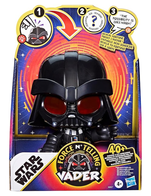 Figura de acción Darth Vader Star Wars con luz y sonido