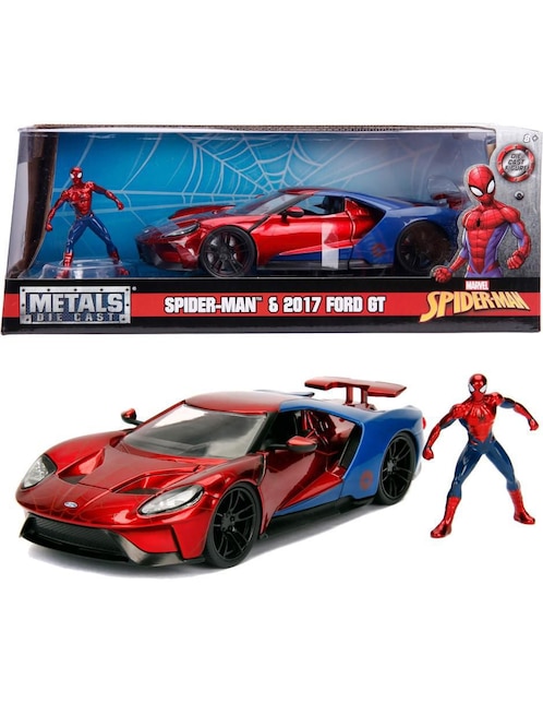 Automóvil deportivo Jada Toys 2017 ford gt Spider-Man
