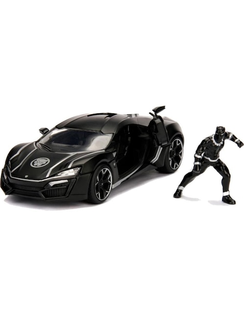 Automóvil deportivo Jada Toys lykan hypersport Black Panther