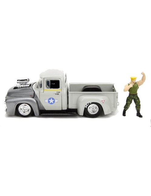Vehículo a escala Jada Toys ford f-100 (1956) Street Fighter