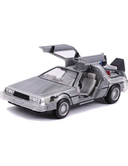 Vehículo a escala Jada Toys delorean time machine Back To The Future