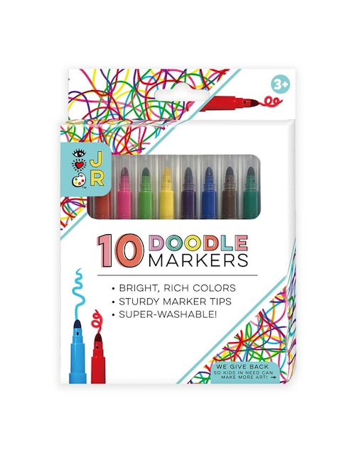 Marcadores lavables infantiles