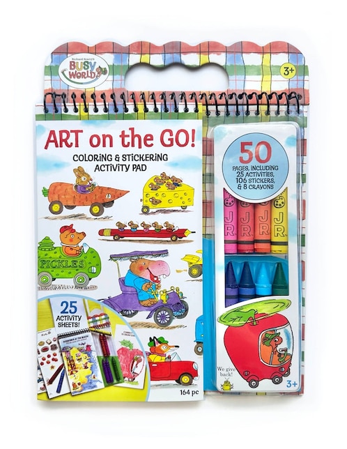 Art on the Go Bright Stripes