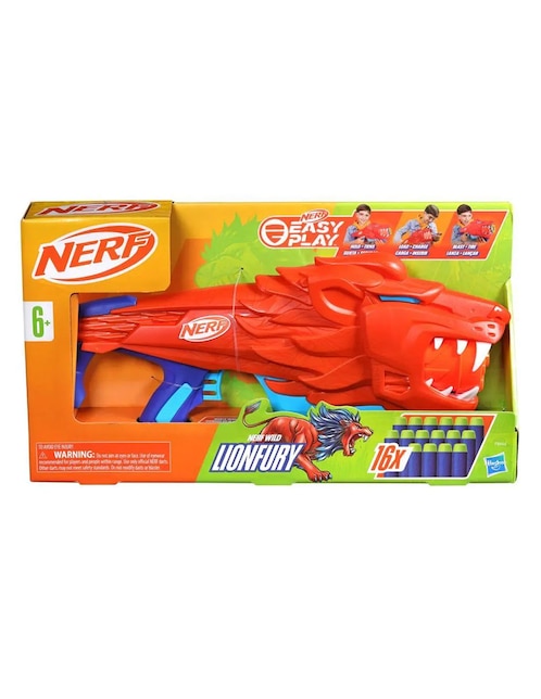 Pistola de dardos Nerf Wild Series Lionfury