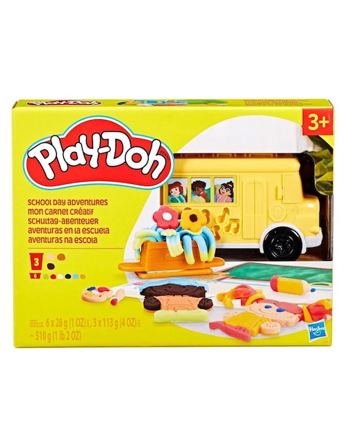Set de juego Aventuras en la escuela Play Doh