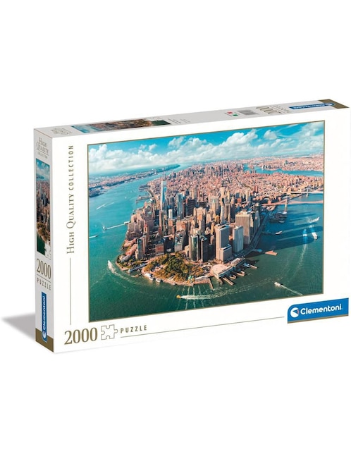 Rompecabezas Midtown Manhattan Nueva York Clementoni 2000 piezas