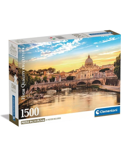 Rompecabezas Roma Clementoni 1500 piezas