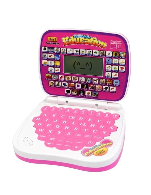 Mini Laptop Interactiva juego musical para bebé niña