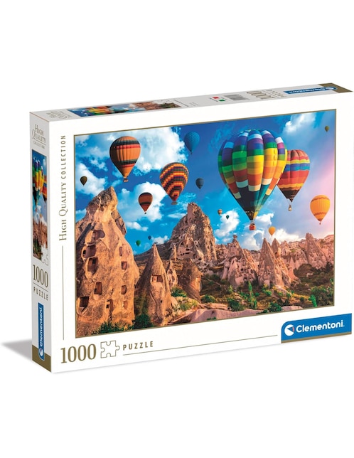 Rompecabezas Globos Aerostáticos Clementoni 1000 piezas