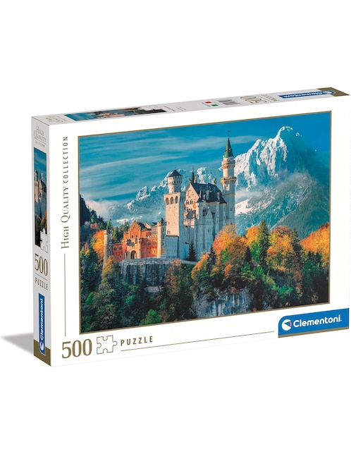 Rompecabezas Castillo Neuschwanstein Clementoni 500 piezas