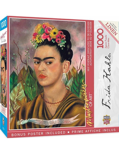 Rompecabezas Frida Kahlo Master Pieces 1000 piezas