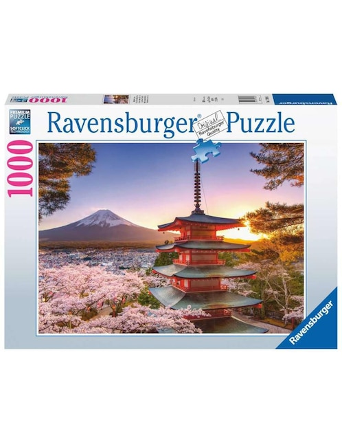 Rompecabezas Monte Fuji Japón Ravensburger 1000 piezas