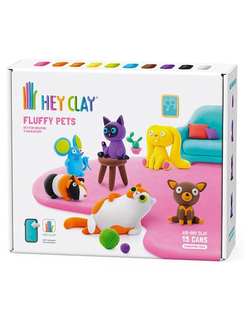 HEY CLAY Set de arcilla para moldear mascotas hey clay