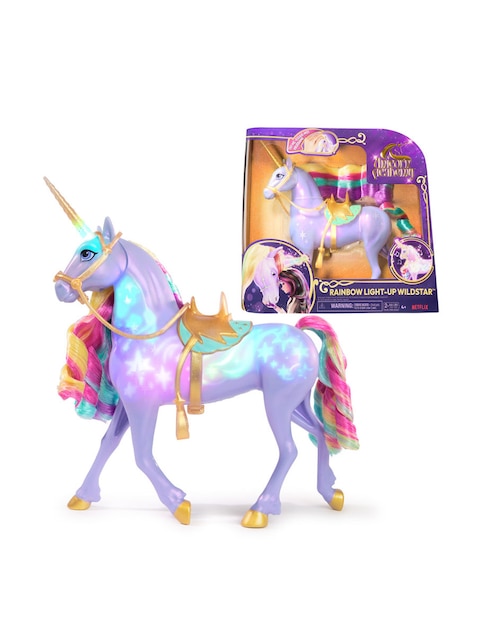 Muñeca Unicorn Academy Rainbow Light-Up Wildstar