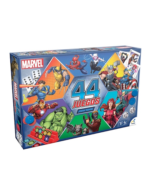 Set de juegos 44 juegos en 1 Marvel Novelty