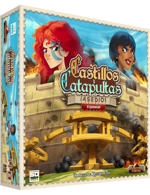 Expansión Castillos y Catapultas Asedio Sd Games