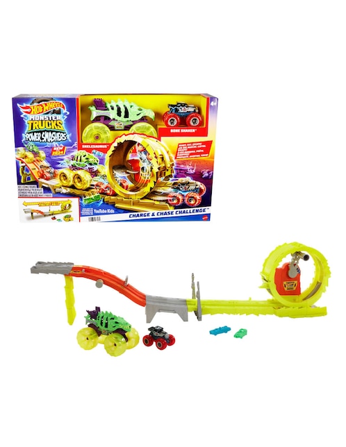 Pista armable Hot Wheels Mattel Monster Trucks