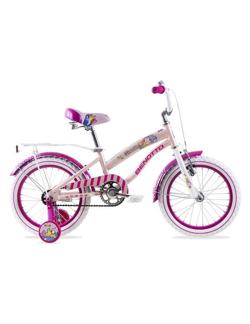 Bicicleta infantil Benotto rodada 16 Giselle unisex