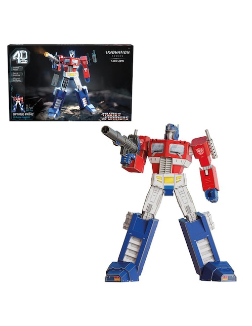 Rompecabezas Caricaturas SM Puzz 4D Optimus Prime Spin Master 300 piezas
