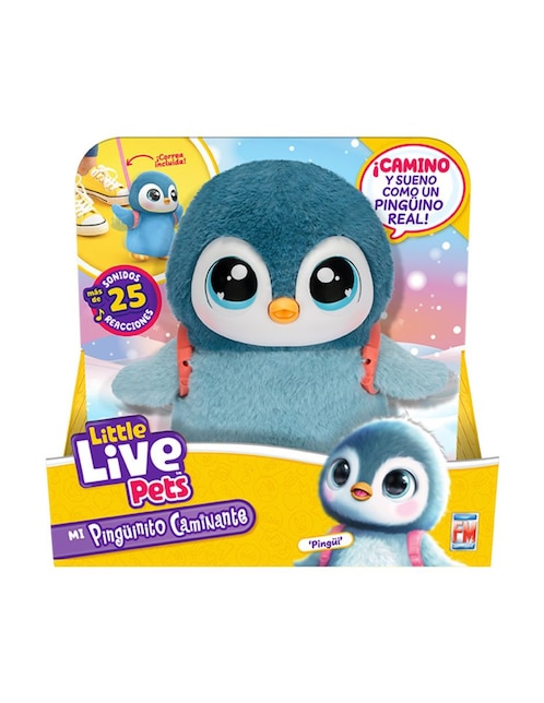 Peluche de Little Live Pets Pingüino Fotorama