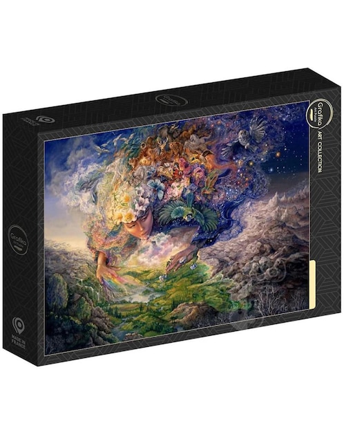 Rompecabezas Hadas mágicas Josephine Wall - Breath of Gaia Grafika 1500 piezas