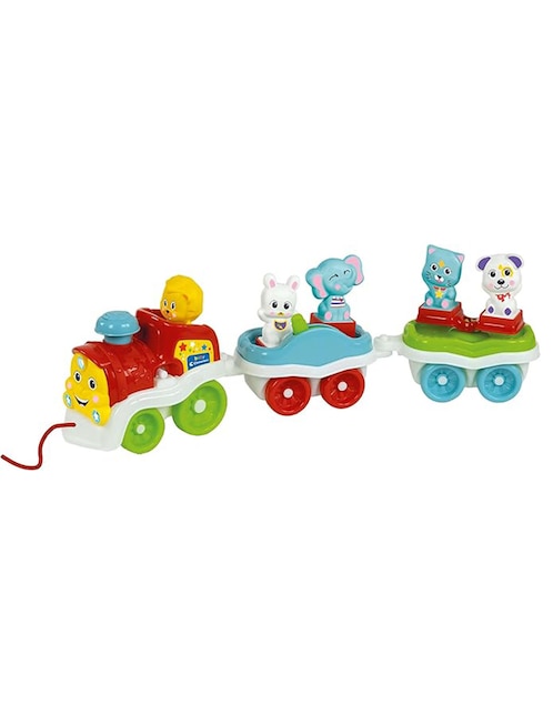 3 En 1 Animal Train Clementoni juego electrónico infantil unisex