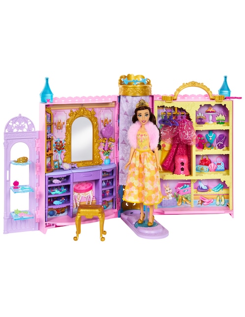 Set muñecas Disney Princess Mattel Closet con Bella