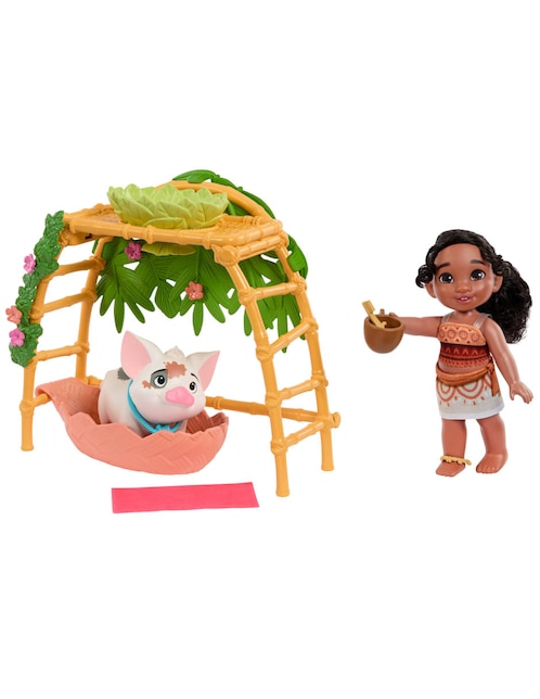 Set muñecas Moana 2 Mattel Simea y Pua