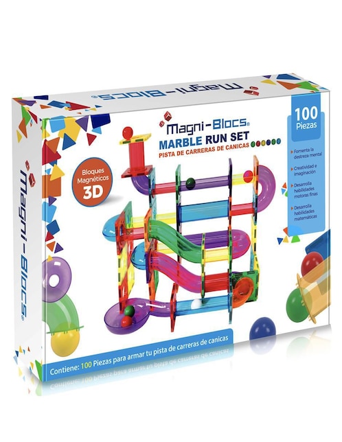 MAGNI BLOCS Magni Blocs Marble Run Imanes Didácticos