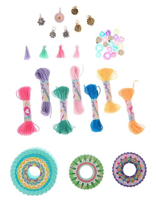Pulseras de la amistad Floral Friendship Bracelets So Beads