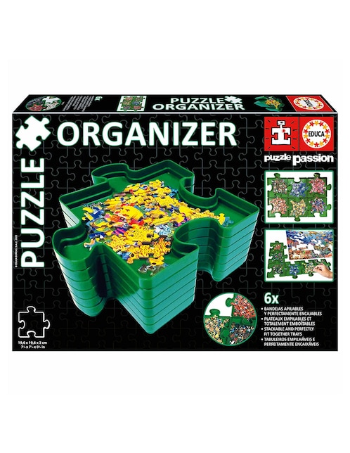 Organizar para rompecabezas de plástico 1