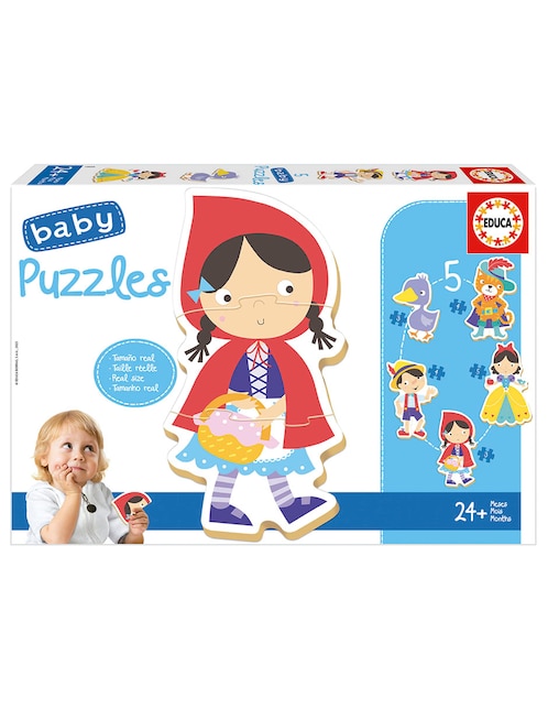 Rompecabezas cuentos Baby Puzzle Erase una vez 19 piezas 1