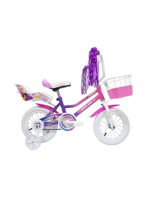 VELOCI Bicicleta infantil Veloci rodada 12 Amore para niña
