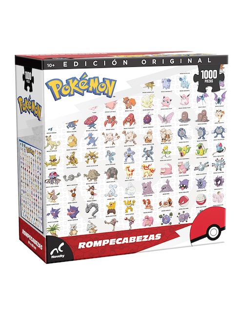 Rompecabezas Edición Original Pokémon Novelty 1000 piezas
