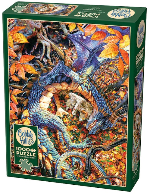 Rompecabezas Dragón Dragon de Abby Cobble Hill 1000 piezas