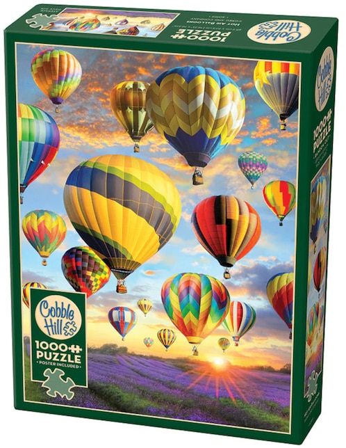 Rompecabezas Globos Aerostáticos Globos Aerostaticos Cobble Hill 1000 piezas