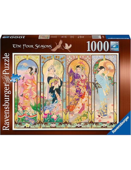 Rompecabezas Las cuatro estaciones Ravensburger 1000 piezas