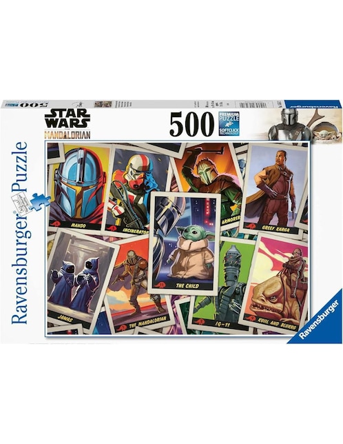 Rompecabezas Serie The Mandalorian- The Child Ravensburger 500 piezas